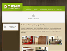 Tablet Screenshot of meble-korne.pl